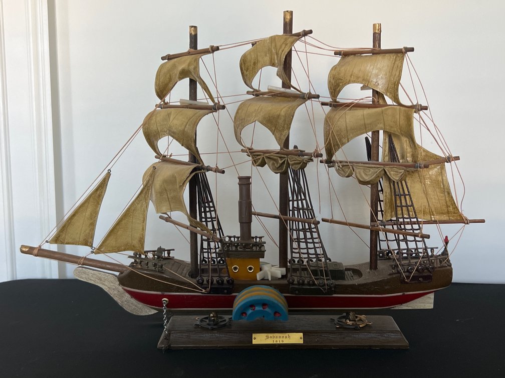 SS Savannah 1819 Scale Model