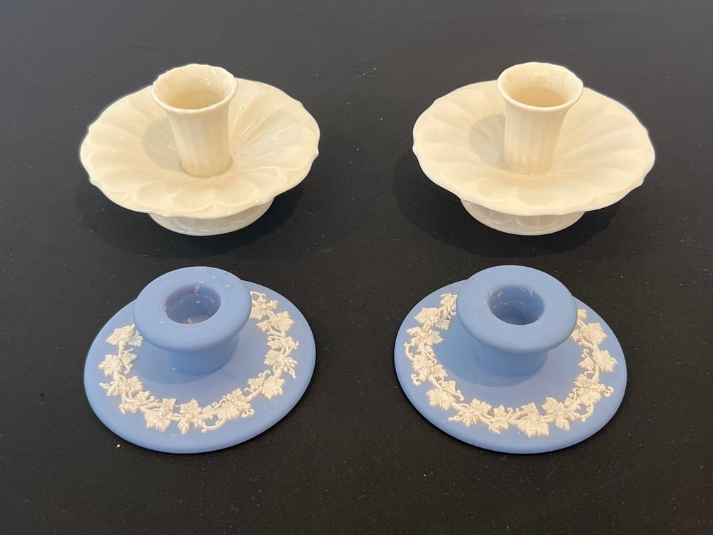 Lenox & Wedgwood Candle Holders