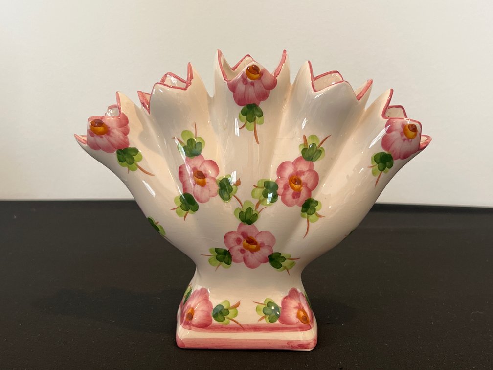 Jay Willfred Andrea by Sadek Ceramic Fan Vase