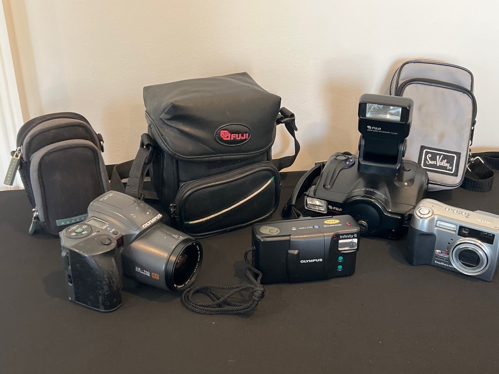 Olympus, Fuji & Kodak Cameras