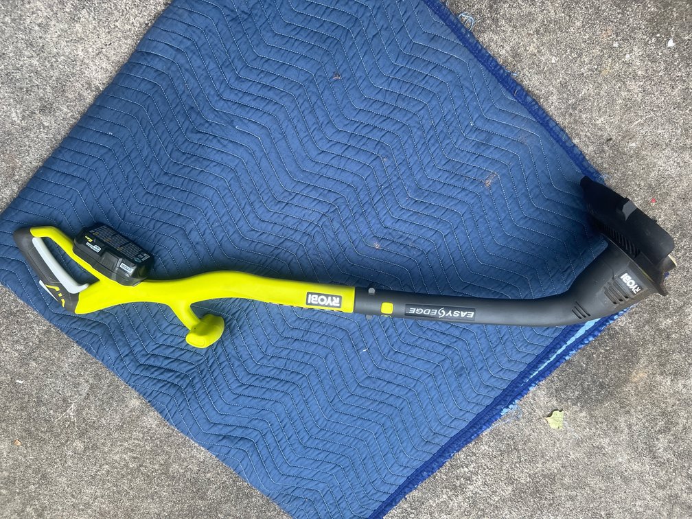 Ryobi “EasyEdge” Line Trimmer + Battery