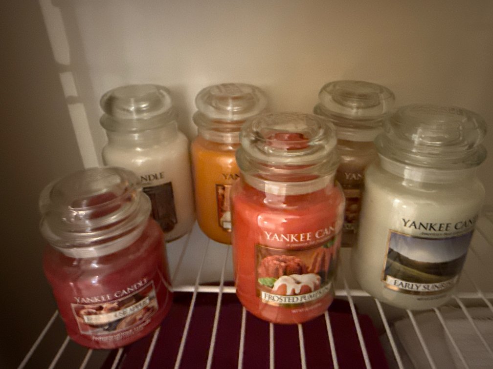 Yankee Candle Assorted Glass Jar Candles