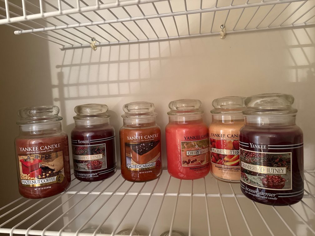Yankee Candle 22oz Large Glass Jar Candles (6)
