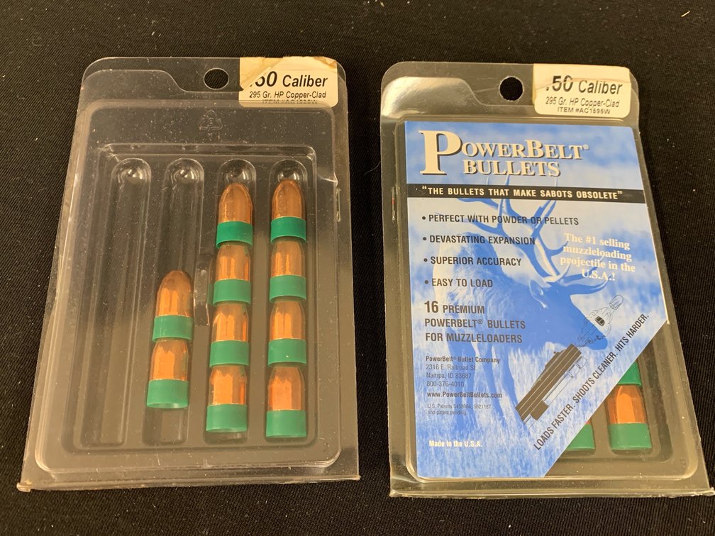 PowerBelt .50 Cal 295 Grain Muzzleloading Bullets