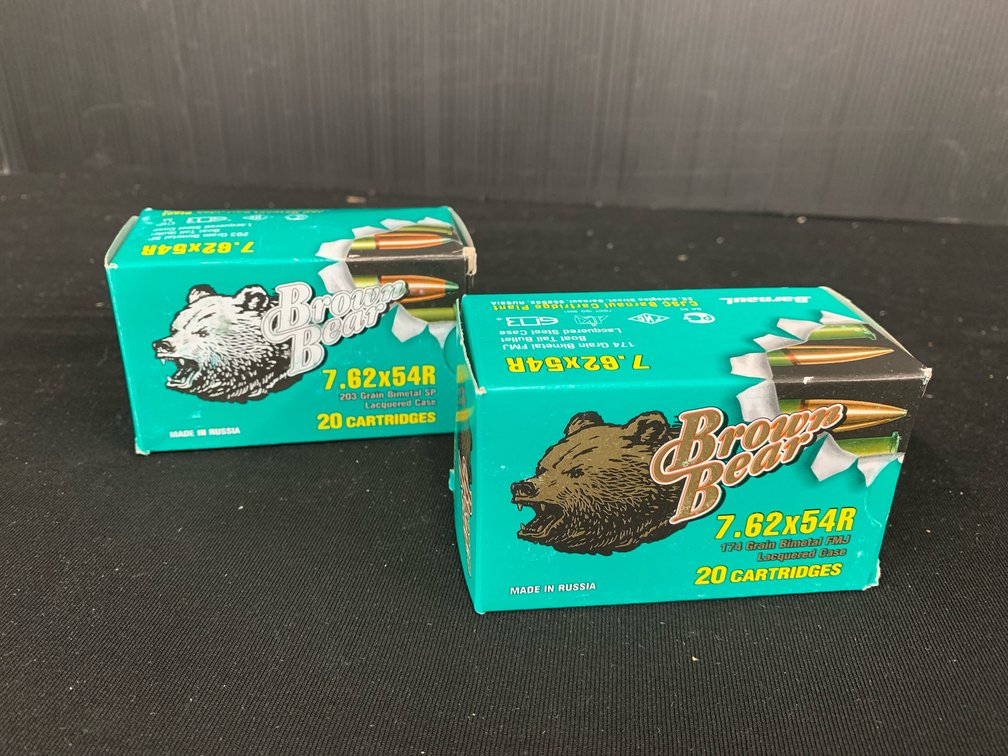 Brown Bear  7.62x54R Ammunition