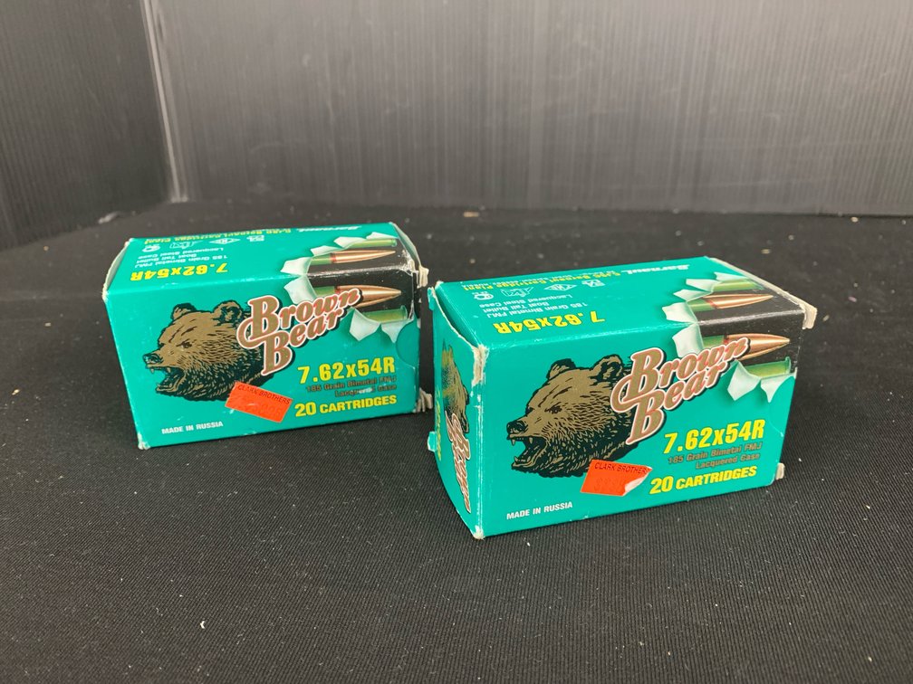 Brown Bear 7.62x54R Rifle Ammunition