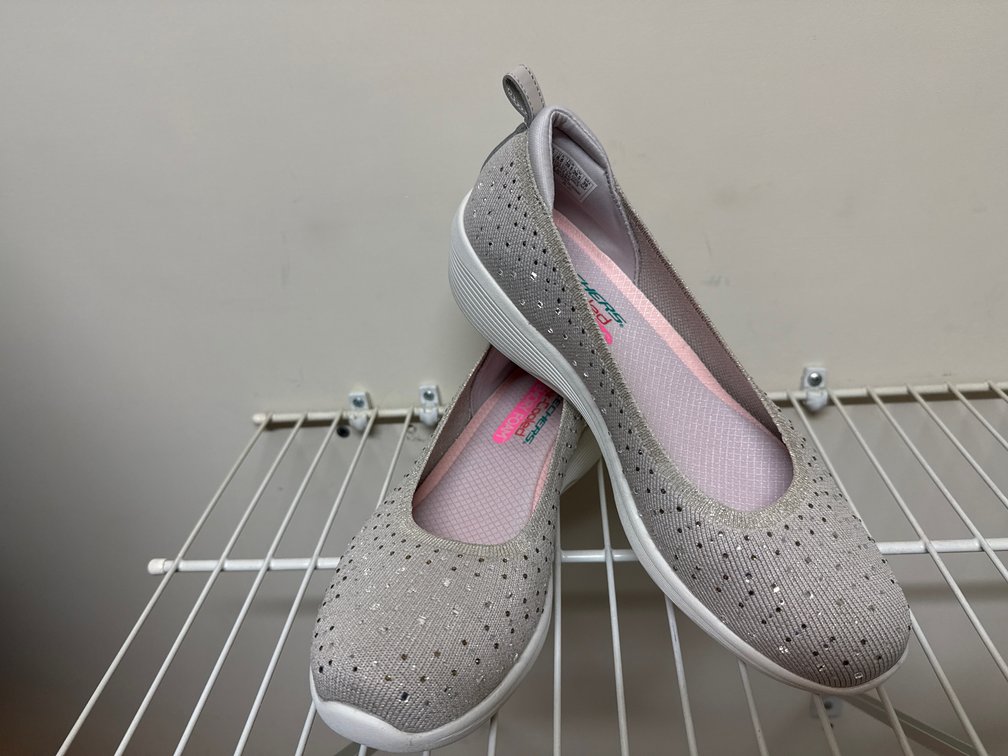 Skechers Stretch Fit Memory Foam Slip-On Flats
