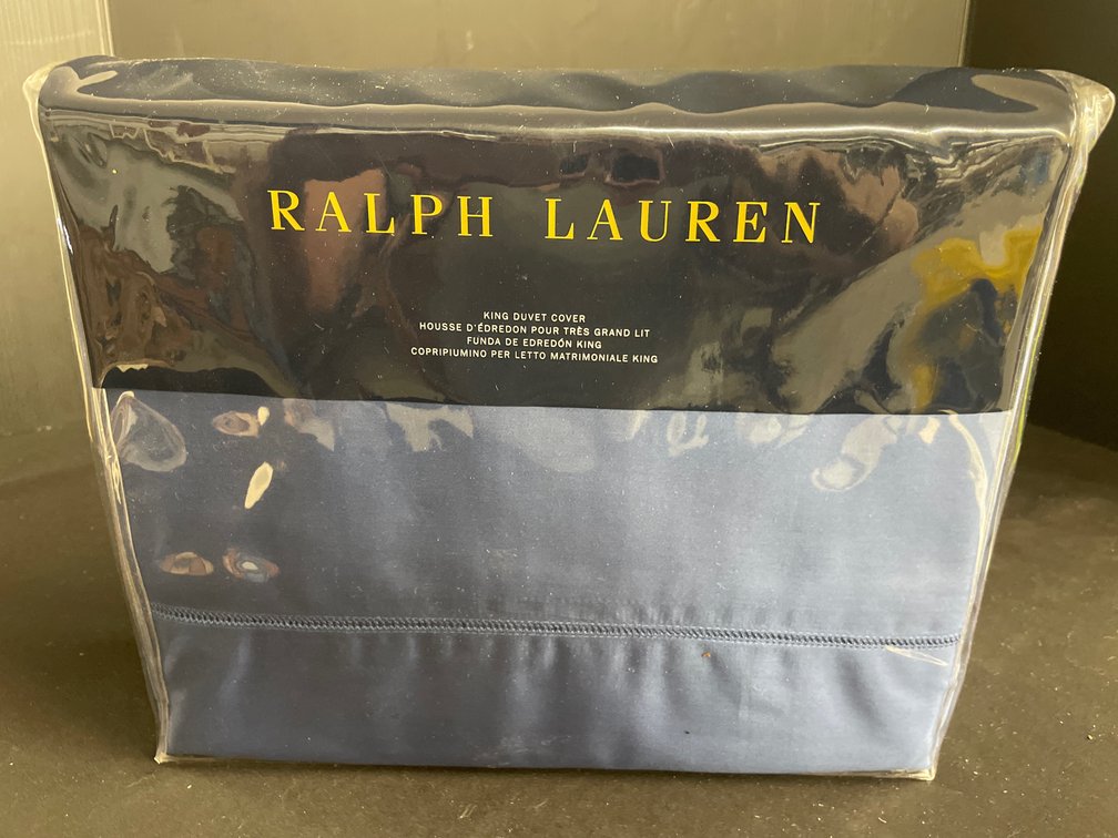 Ralph Lauren RL 624 Solid Sateen King Duvet Cover