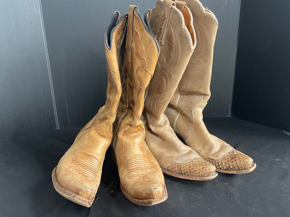 J.B. Dillon Reserve & Idyllwind Western Boots (2 Pairs)
