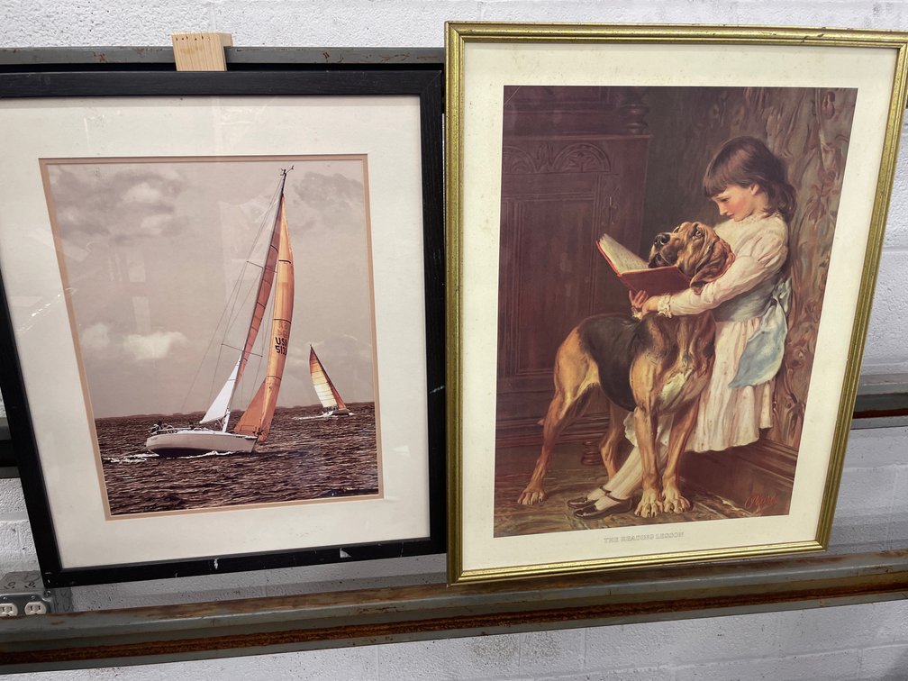 Framed Decorative Wall Art Prints (2)