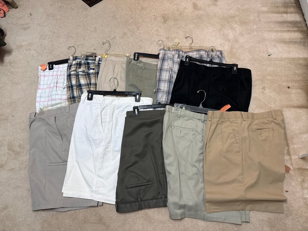 Men's Casual and Golf Shorts Including Haggar & Chaps (11)
