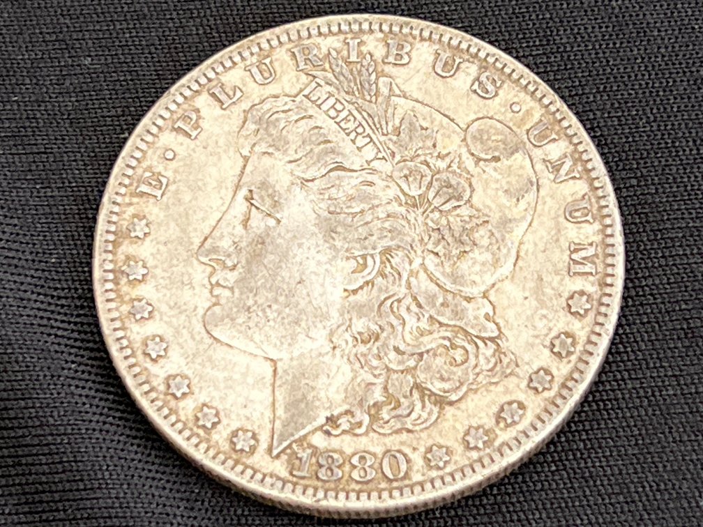 1880-O Morgan Silver Dollar