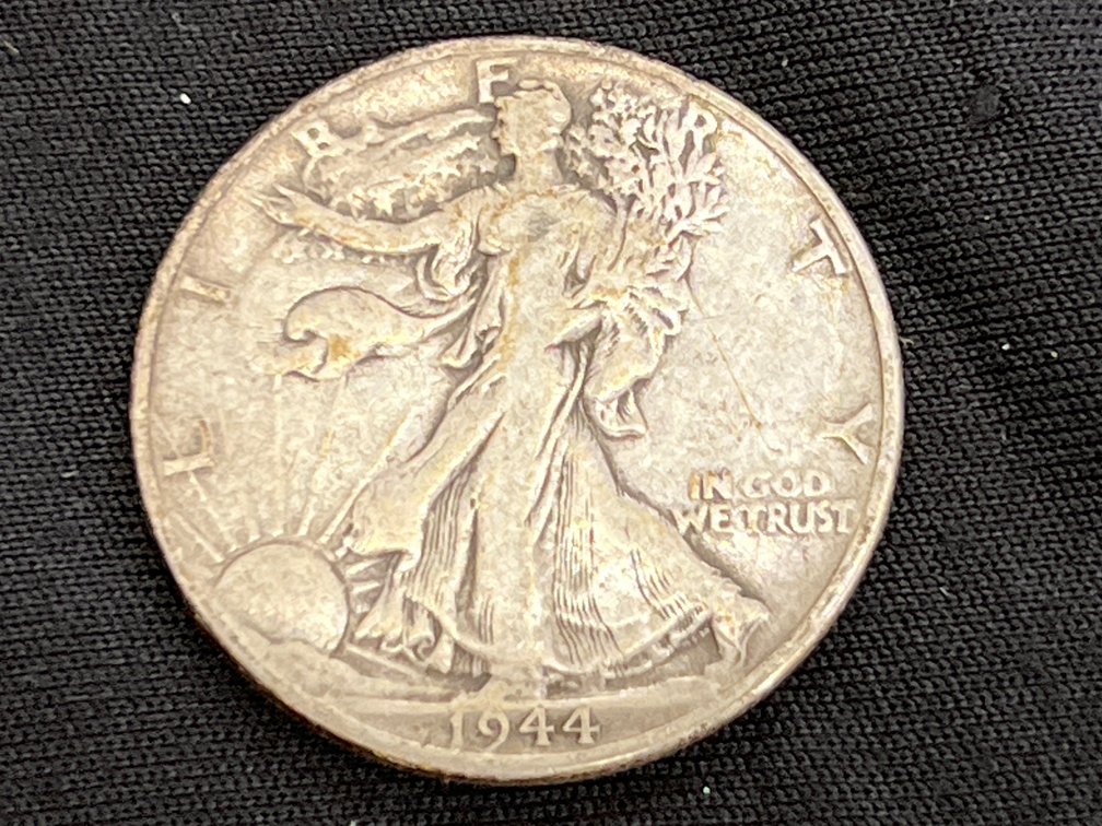 1944 Walking Liberty Silver Half Dollar