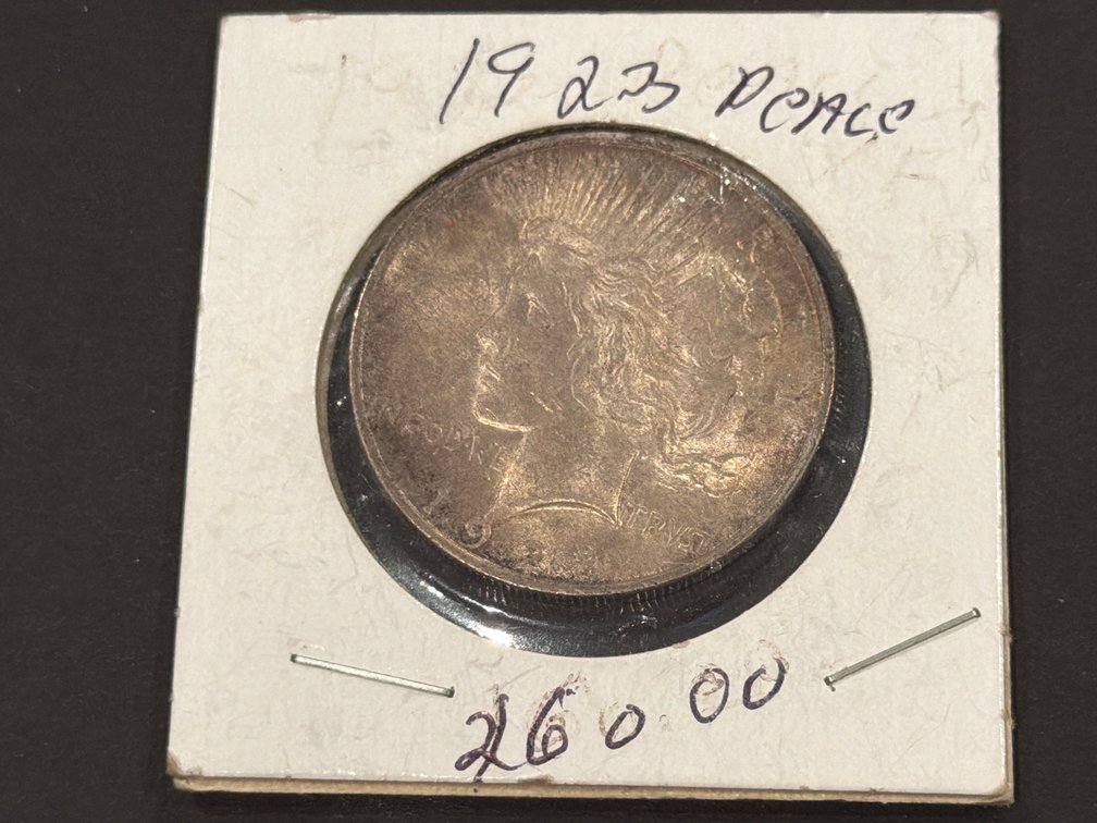 1923 Peace Silver Dollar