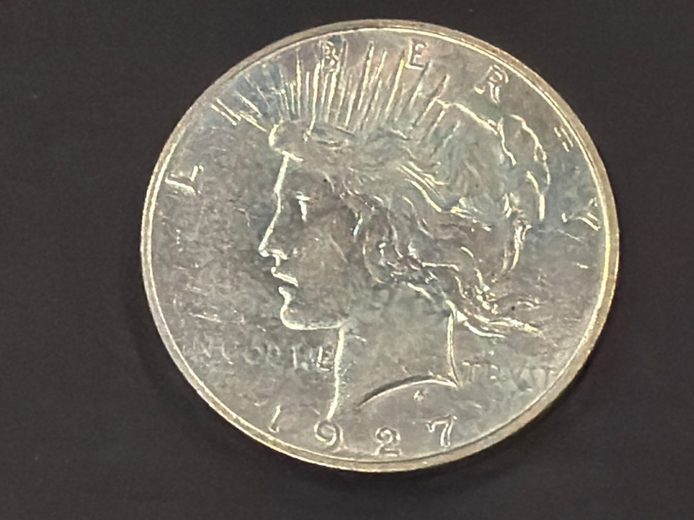 1927-D United States Peace Silver Dollar