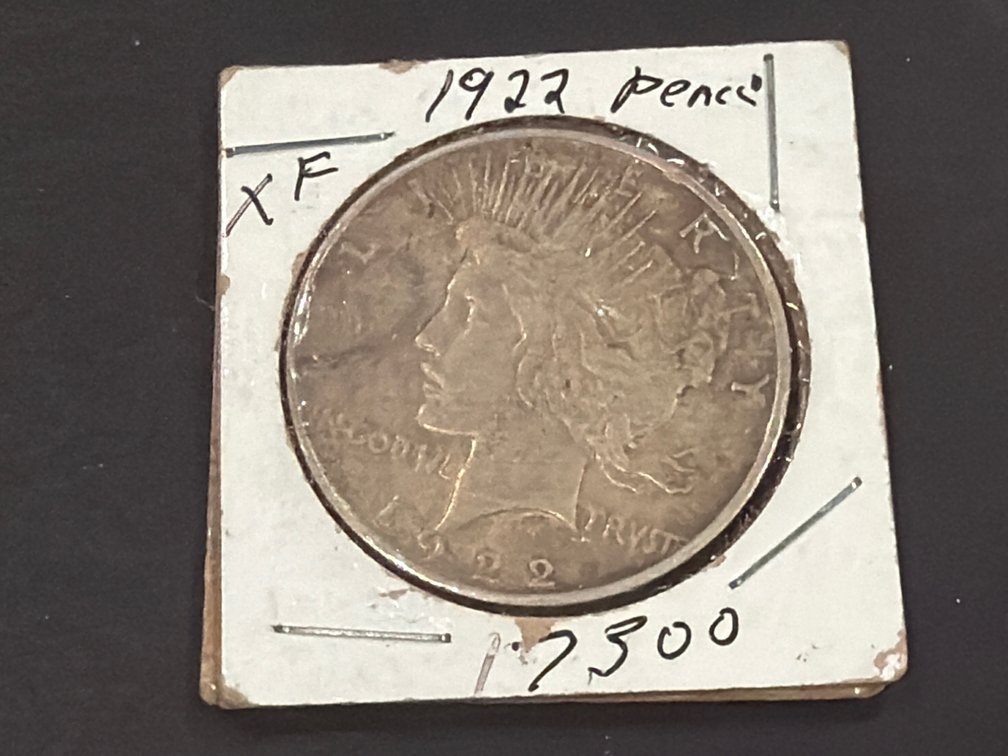 1922 United States Peace Silver Dollar