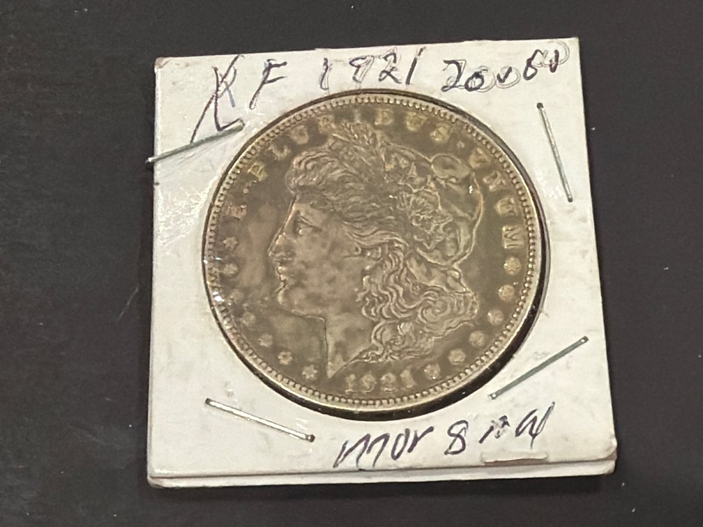 1921 Morgan Silver Dollars