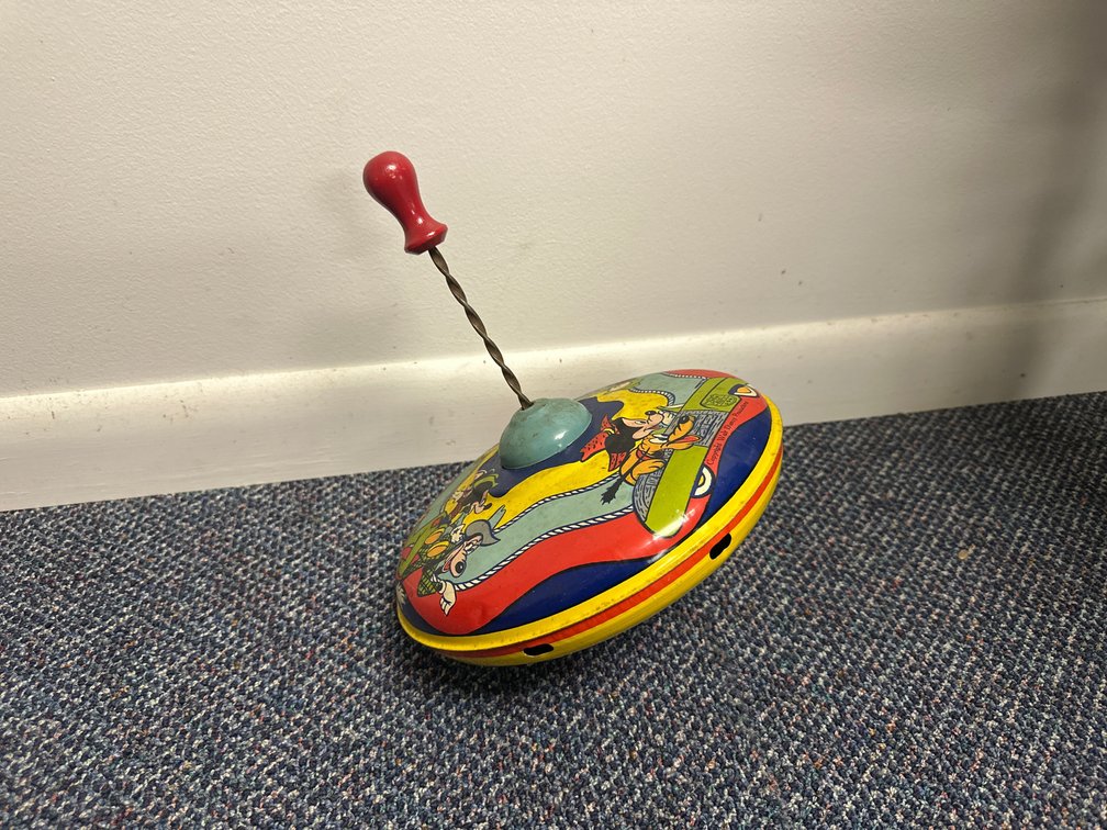 Disney Tin Top