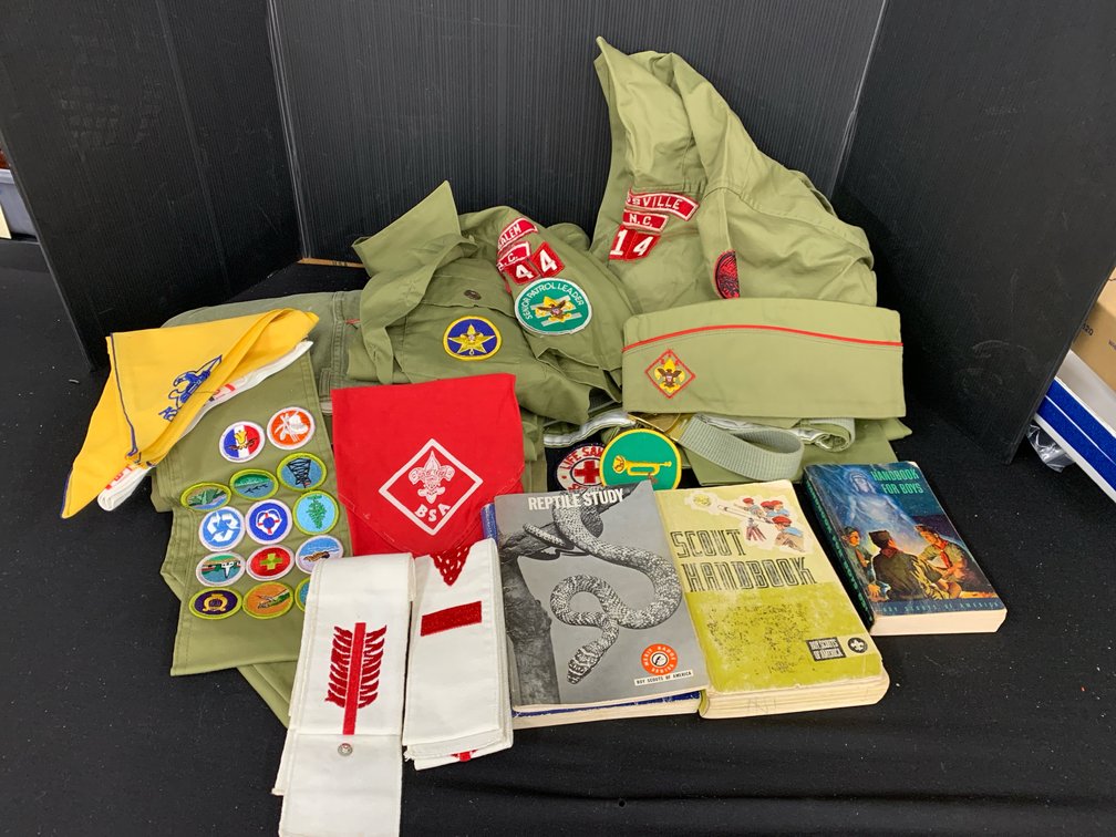 Boy Scouts of America Uniforms, Sashes, and Ephemera Lot