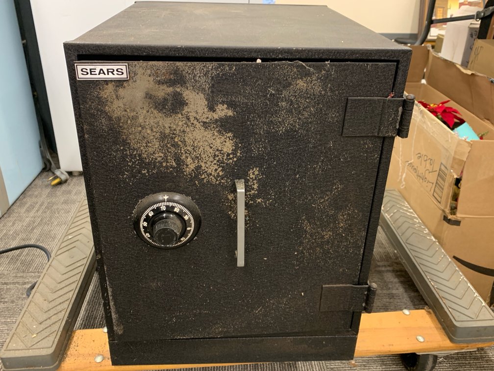 Sears Class D Fire-Insulated Combination Safe