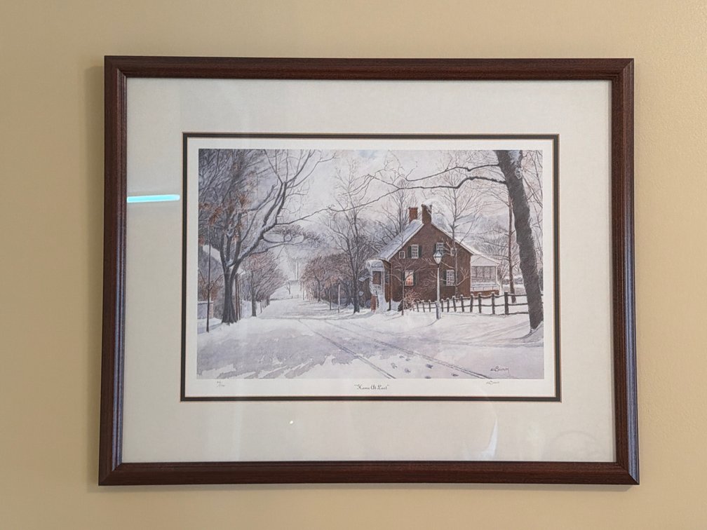 EQ Swaim "Home At Last" Framed Art Print