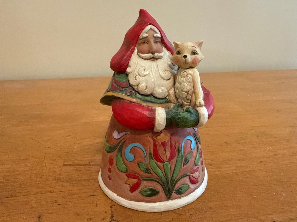 Jim Shore Purrfect Christmas Figurine 4022911