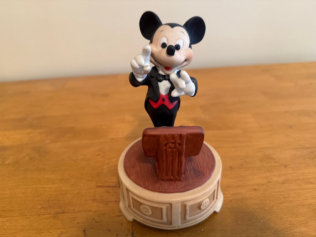 Walt Disney Productions Mickey Mouse Music Box