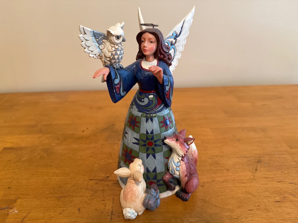 Jim Shore Heartwood Creek Angel Figurine 4035385