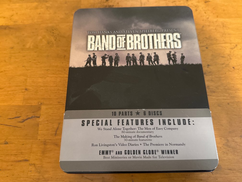 HBO Band of Brothers 6-Disc DVD Metal Box Set