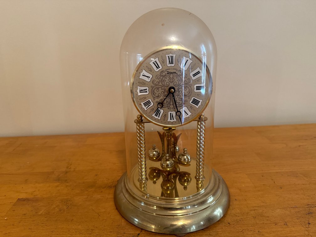 Diana West German Anniversary Torsion Clock