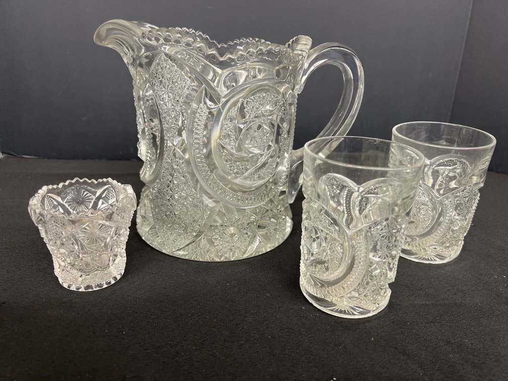 Waterford Crystal Pitcher and Tumbler Set