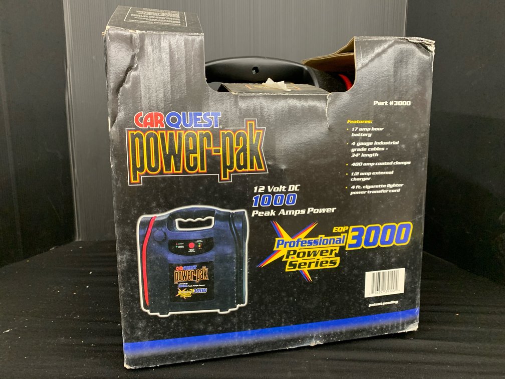 CARQUEST Power-Pak EQP 3000 12V Jump Starter