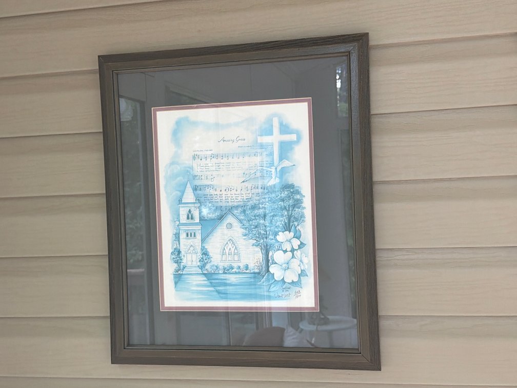Framed Janet West Amazing Grace Limited Edition Print