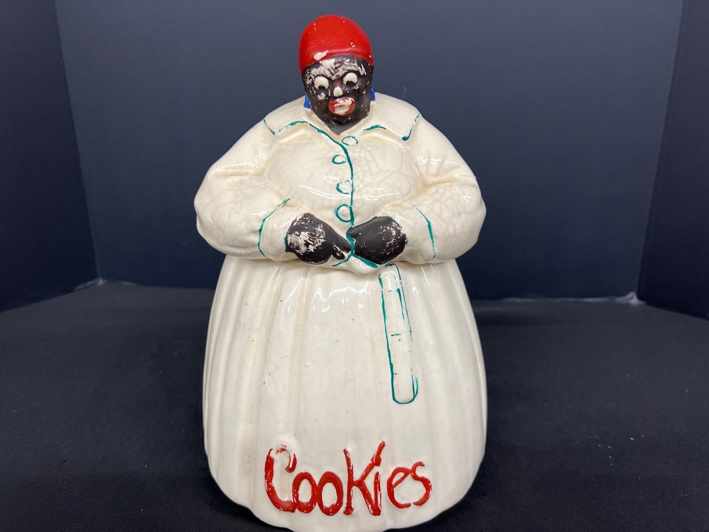 McCoy Black Americana Mammy Ceramic Cookie Jar