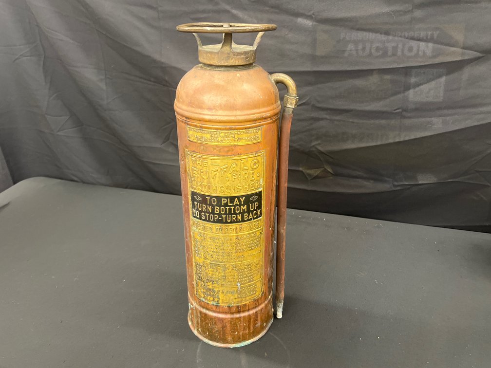 Antique Buffalo Fire Extinguisher