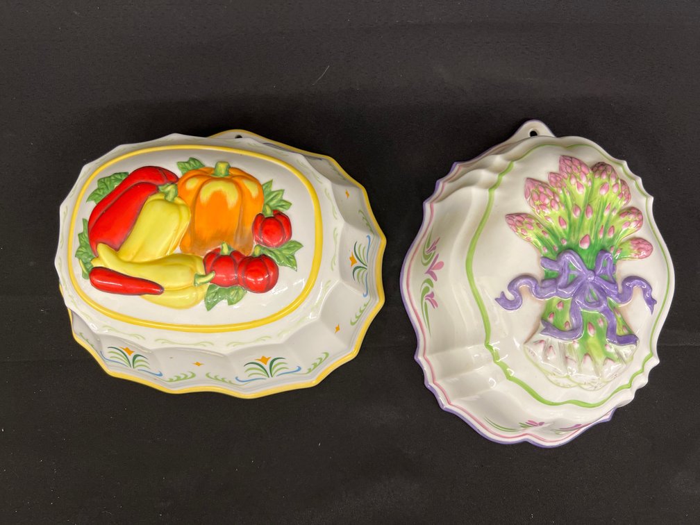 Franklin Mint Le Cordon Bleu Ceramic Molds