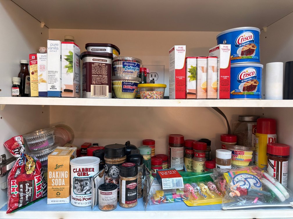 Assorted Pantry and Baking Supplies Lot