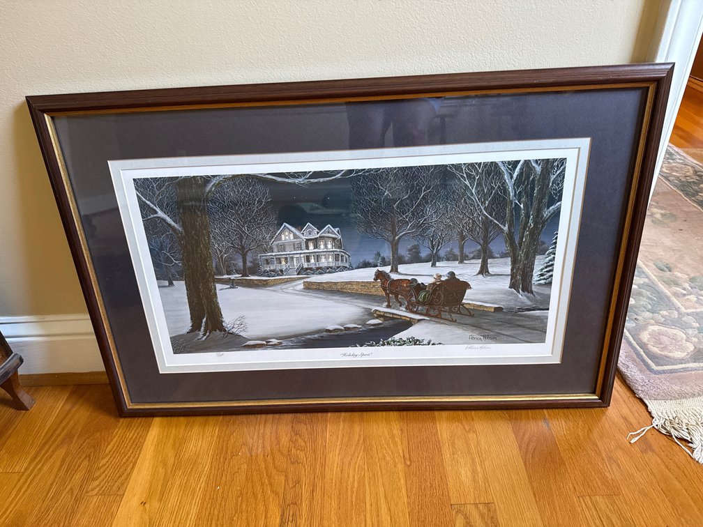 Patricia Hobson "Holiday Spirit" Framed Print