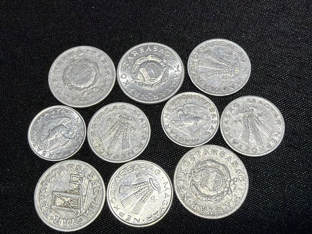 Vintage Hungarian Coins
