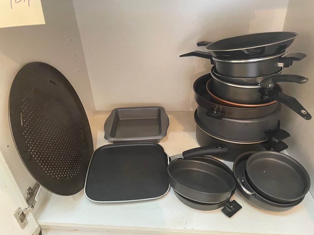 Assorted Miracle Maid & Non-Stick Cookware