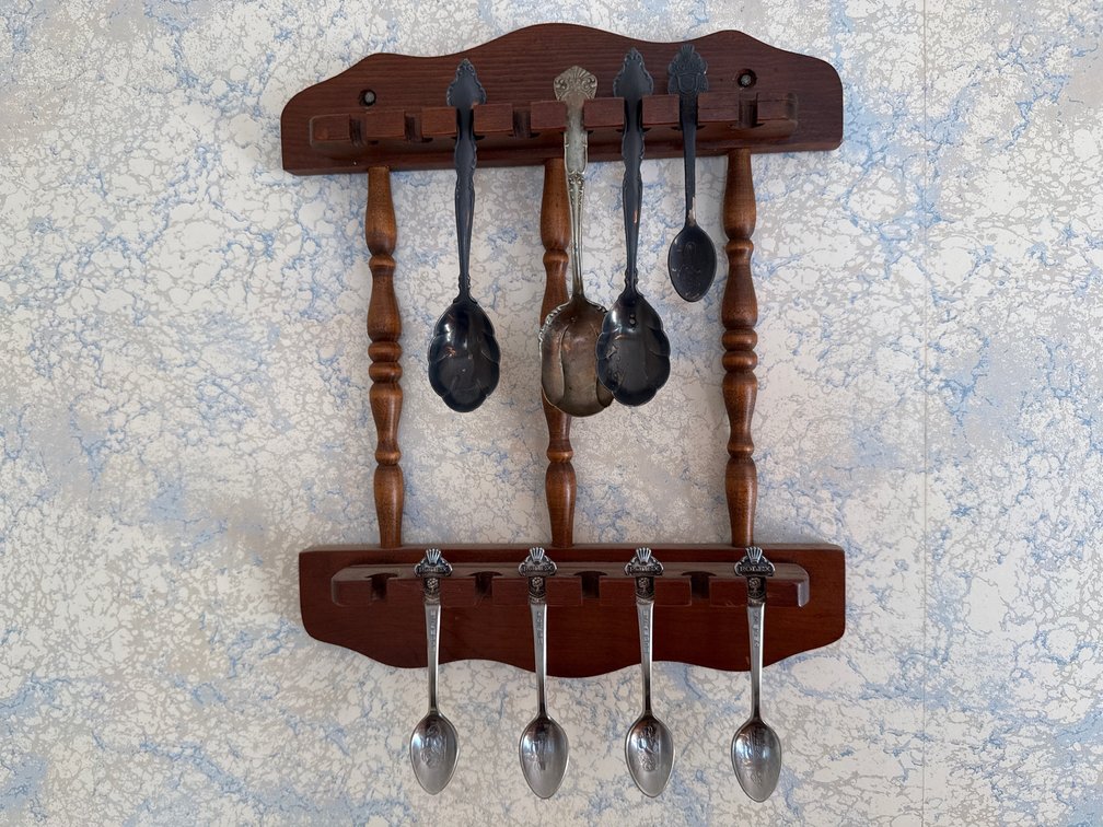 Rolex Bucherer Souvenir Spoons & Display Rack