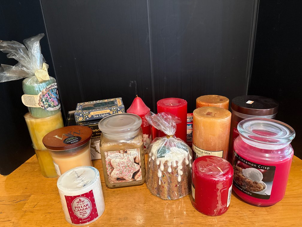 Assorted Jar, Pillar and Tea Light Candles