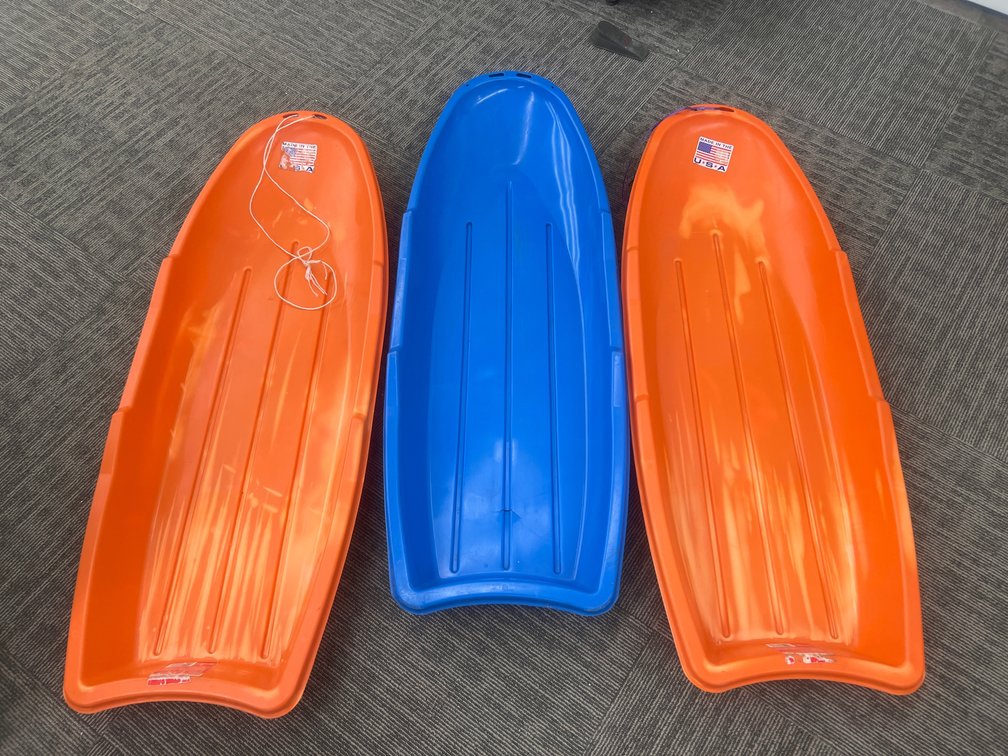 Plastic Snow Sleds—3