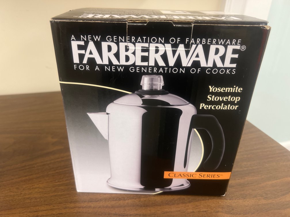 Farberware Stovetop Percolator New in Box
