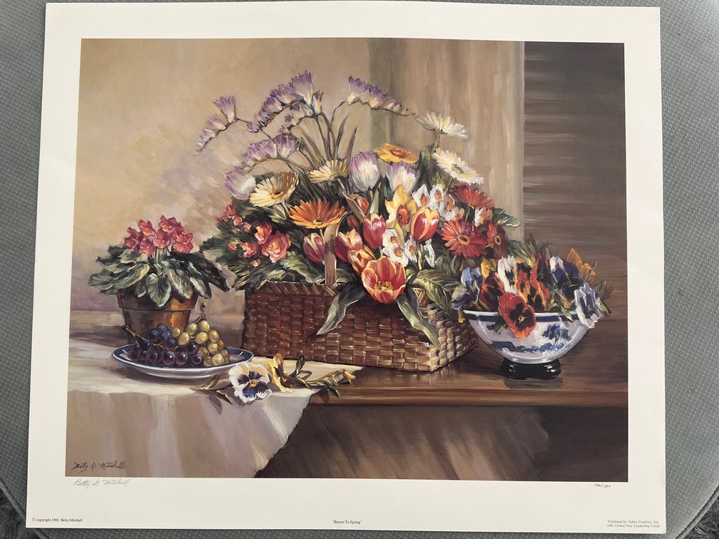 Betty Mitchell S/N Print 1991/92
