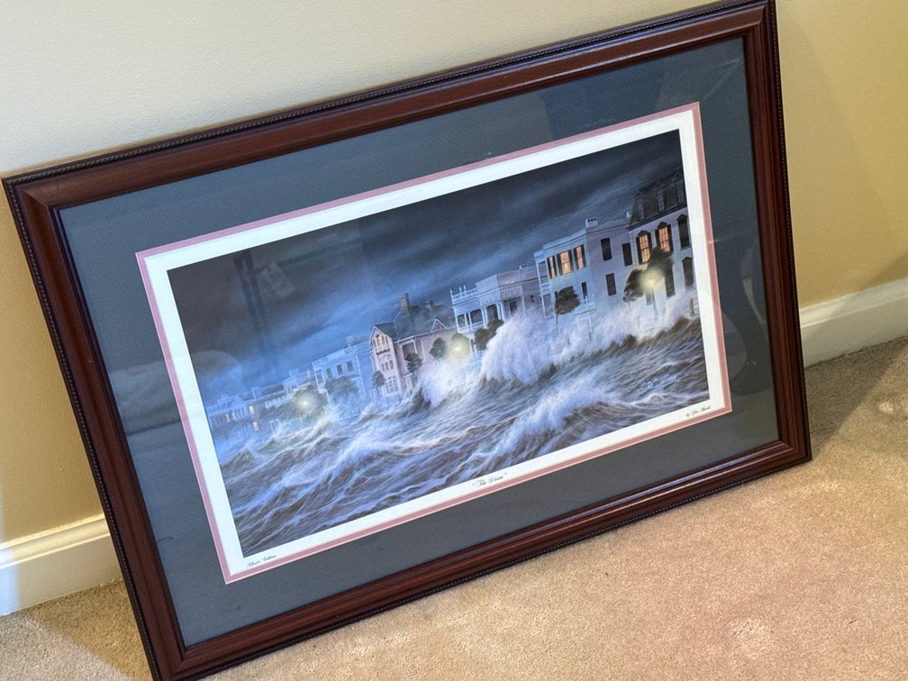 Jim Booth "The Storm" Classic Edition Framed Print