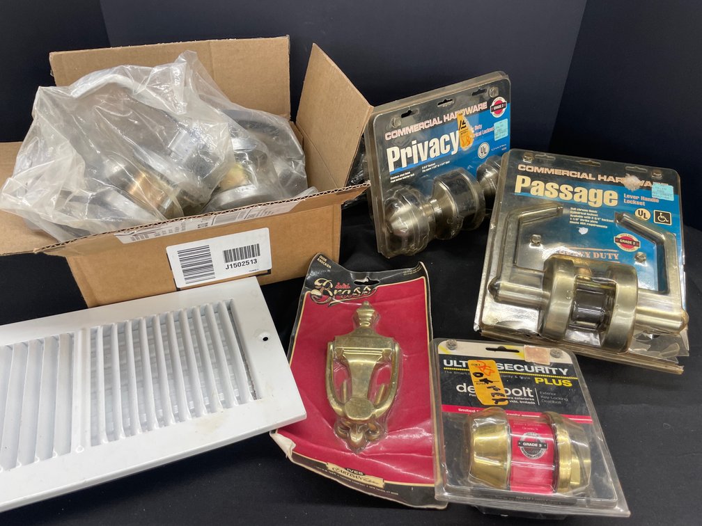 Commercial Door Hardware & HVAC Vent Lot