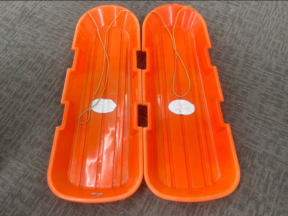 Plastic Snow Sleds—2