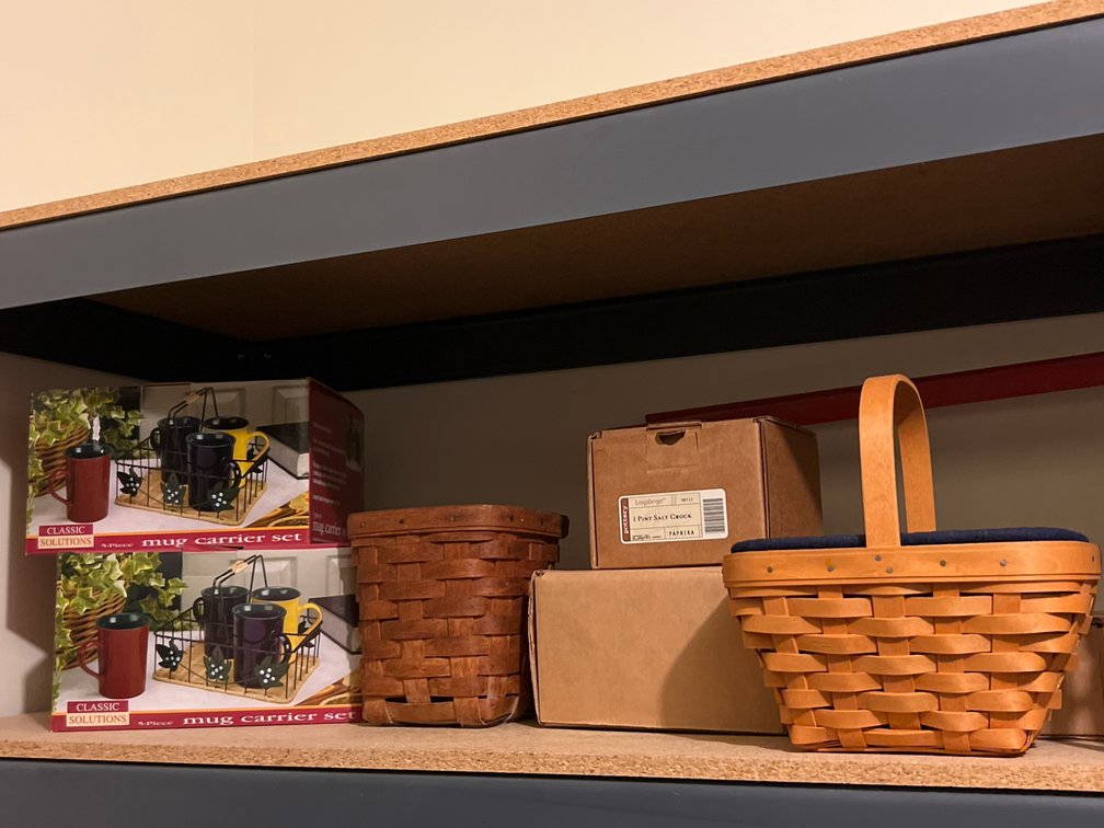 Longaberger Pottery/Baskets & Mug Sets