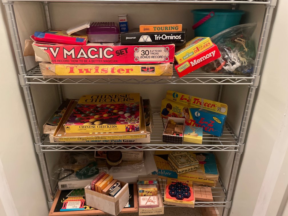 Board Games, Card Games, Puzzles, and Toys